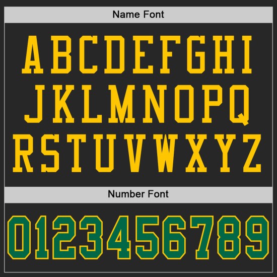 Maillot de football Kelly Authentic Custom Mesh vert-jaune noir Maillot de football Kelly Authentic Custom Mesh vert-jaune noir
